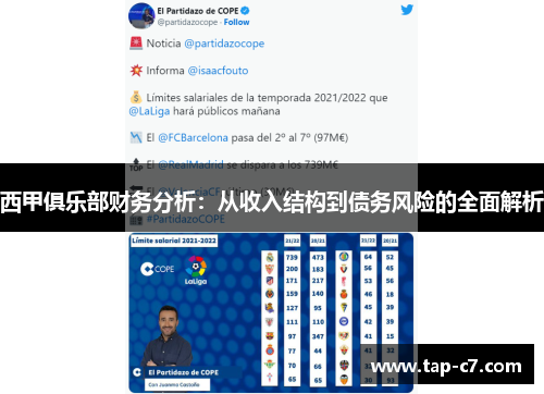 西甲俱乐部财务分析：从收入结构到债务风险的全面解析