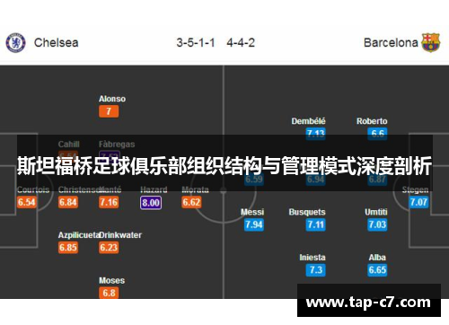 斯坦福桥足球俱乐部组织结构与管理模式深度剖析